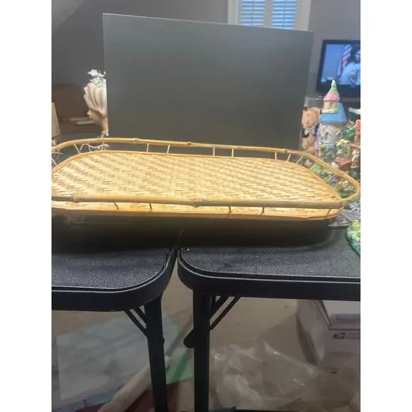 Four Bamboo serving Trays - Picture 5 of 5